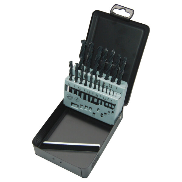 HSS-R Metallbohrer Set (19-teilig)