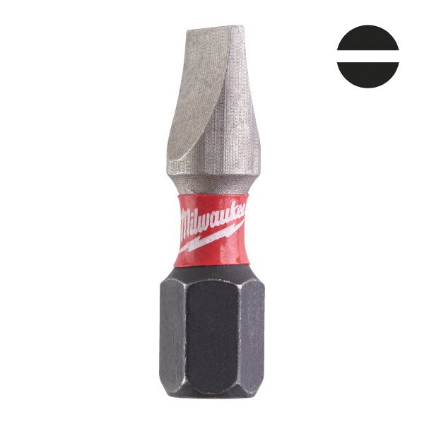 BIT SL 1,2X6,5 25MM SHOCKWAVE  (2)