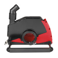 DEC230K - DEC 230 K Trennabsaughaube. 100% werkzeuglose Verbindung zu allen 180- 230 mm Winkelschleifern AG 21, AGV 22, AG 24, AGVK 24 und FUEL™ von Milwaukee®. Nicht geeignet für den Einsatz mit Winkelschleifern mit Autobalancer-Ausstattung. Werkzeuglose