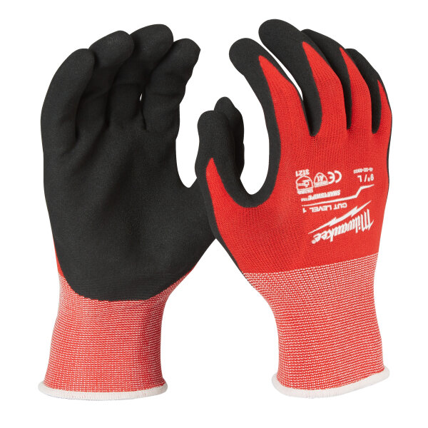 Schnittschutzhandschuhe Klasse A Größe 9/L - 1 Paar