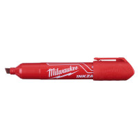 INKZALL - INKZALL™ Permanentmarker mit Keilspitze Größe L rot