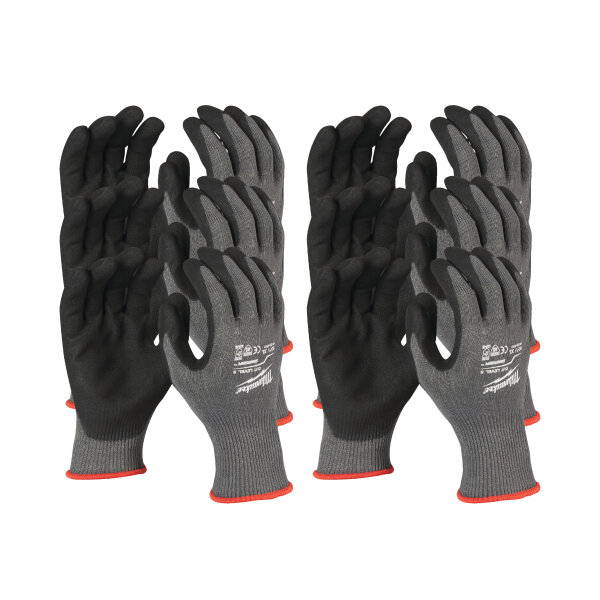 Schnittschutzhandschuhe Klasse E - 11/XXL - 12er Pack