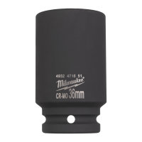 SHOCKWAVE Schlagnuss 3/4" lang