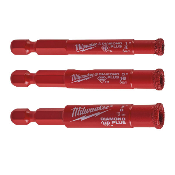 Diamantbohrer Set 1/4" (3pc)