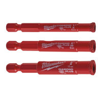 Diamantbohrer Set 1/4" (3pc)
