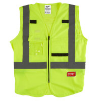 Warnschutzweste gelb Größe L/XL