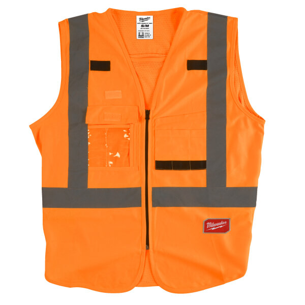 Warnschutzweste orange Größe S/M