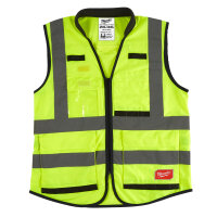 Warnschutzweste Premium gelb Größe XXL/XXXL