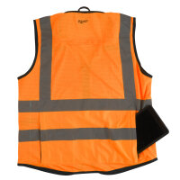 Warnschutzweste Premium orange Größe L/XL