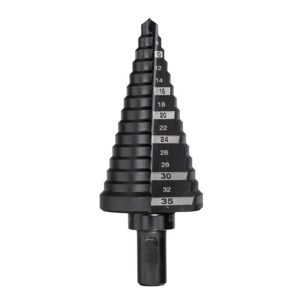 6 - 35 mm, 2-mm und 3-mm-Stufen