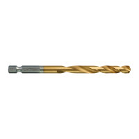 RED HEX SHOCKWAVE - SHOCKWAVE™ HSS-TiN Red Hex 7 mm...