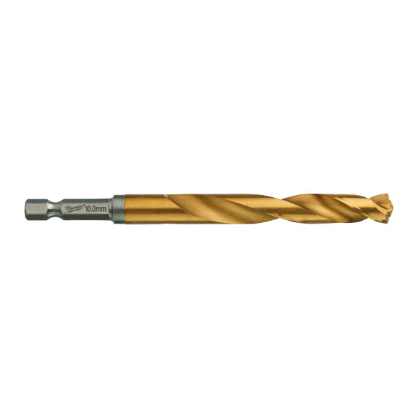 RED HEX SHOCKWAVE - SHOCKWAVE™ HSS-TiN Red Hex 10 mm - 5 Stück
