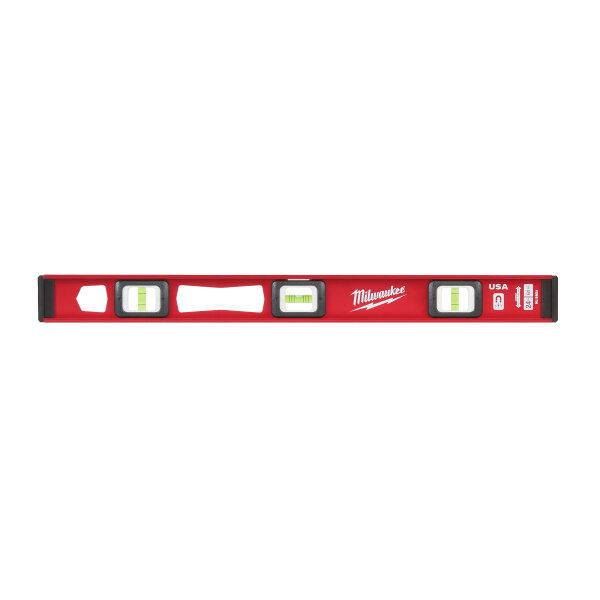 Doppel-T-Profil Wasserwaage 60 cm magnetisch