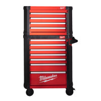 SRC30-1 - 30″ / 78 cm TOOLGUARD™ Werkstattwagen mit 7 Schubladen, rot