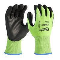 HI-VIS - Hi-Vis Schnittschutzhandschuhe Klasse 2/B...