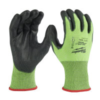 HI-VIS - Hi-Vis Schnittschutzhandschuhe Klasse 5/E...