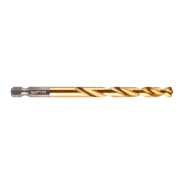 RED HEX SHOCKWAVE - HSS-TiN Red Hex 7 mm - 1 Stück