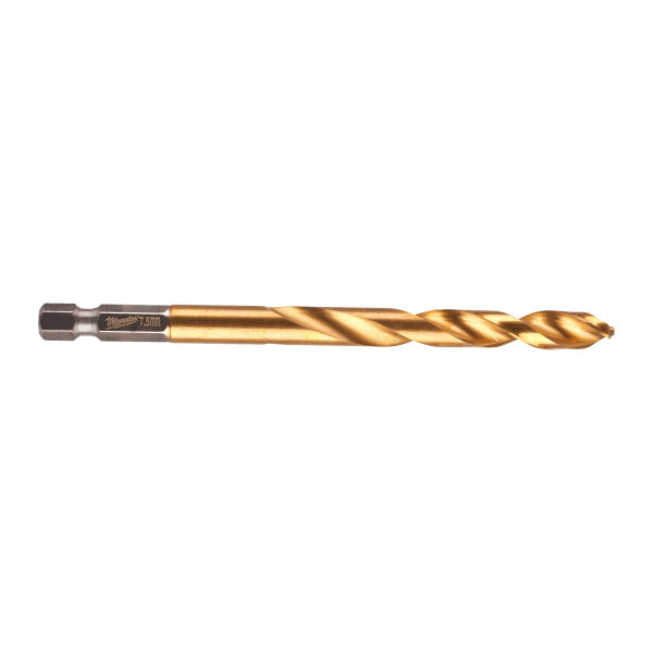 RED HEX SHOCKWAVE - HSS-TiN Red Hex 7,5 mm - 1 Stück