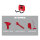 PACKOUT - PACKOUT™ Universalhaken kurz, gerade