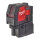 L4CLLP-301C - REDLITHIUM™ USB Akku-Kreuzlinienlaser mit Lot