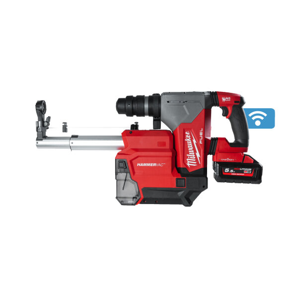 M18ONEFHPXDEL-552C - M18 FUEL™ SDS-Plus-Akku-Hammer mit Staubabsaugung