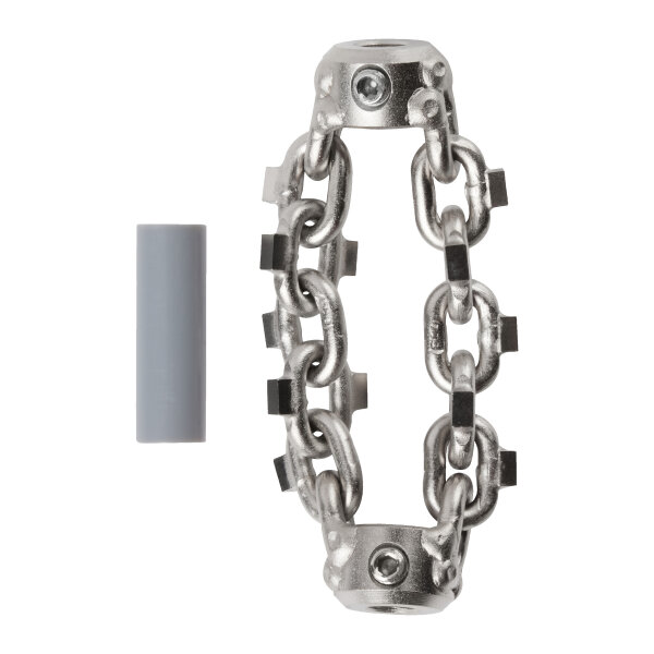 HSFSM -CC50 - 50 mm Standardkette für M18™ Hochgeschwindigkeitsmaschine mit biegsamer Welle zum Entkalken von Abflüssen