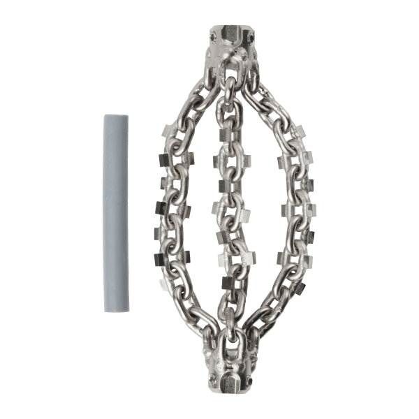 HSFSM -CC110 - 110 mm Standardkette für M18™ Hochgeschwindigkeitsmaschine mit biegsamer Welle zum Entkalken von Abflüssen
