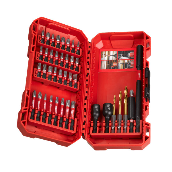 SHOCKWAVE - SHOCKWAVE™ schlagfeste Set Bohren & Schrauben (40-teilig)