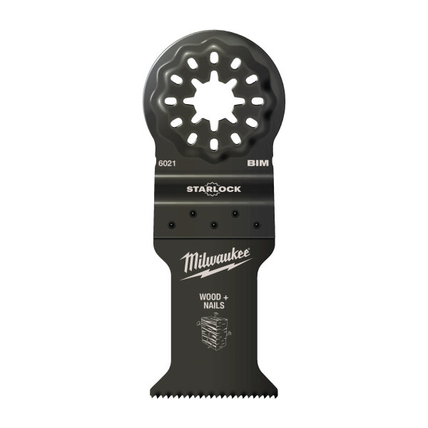 STARLOCK - Holz mit Nägeln 35 mm Tauchsägeblatt. Bi-Metall für eine lange Standzeit