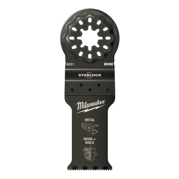 STARLOCK - Multi-Material 28 mm Tauchsägeblatt. Bi-Metall für eine lange Standzeit