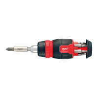 8-in-1 Multi-Bit Kompaktschraubendreher mit Ratschenfunktion