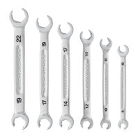 Doppel-Ringschlüssel Set, 6-teilig