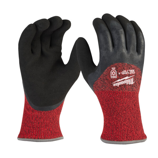Kälte-Schnittschutzhandschuhe Klasse D Größe 8/M - 1 Paar