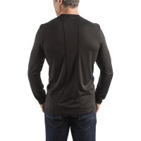 WWLSBL-XXL - Funktions-Langarm-Shirt schwarz mit UV-Schutz
