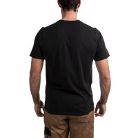 HTSSBL-S - Hybrid-T-Shirt schwarz