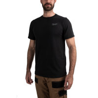 HTSSBL-S - Hybrid-T-Shirt schwarz