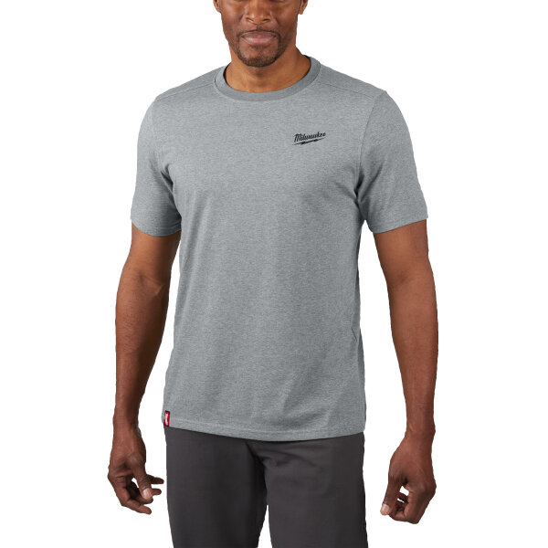 HTSSGR-L - Hybrid-T-Shirt grau