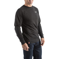 HTLSBL-S - Hybrid-Langarm-Shirt schwarz