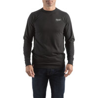 HTLSBL-M - Hybrid-Langarm-Shirt schwarz