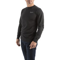 HTLSBL-M - Hybrid-Langarm-Shirt schwarz