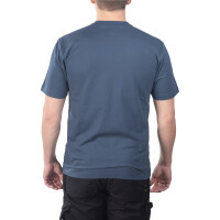 WTSSBLU-XXL - Arbeits-T-Shirt kurzärmlig blau - XXL