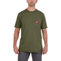 WTSSGN-XXL - Arbeits-T-Shirt kurzärmlig grün