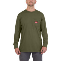WTLSGN-L - Arbeits-T-Shirt langarm - grün