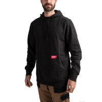 WHMWBL-L - leichter Kapuzenpullover schwarz