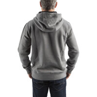WHMWGR-XXL - leichter Kapuzenpullover grau