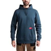 WHMWBLU-XXL - leichter Kapuzenpullover blau
