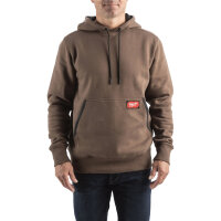 WHMWBR-XL - leichter Kapuzenpullover braun