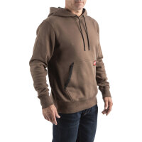 WHMWBR-XL - leichter Kapuzenpullover braun