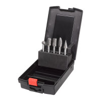 Hartmetall-Fräser 6 x 12,7 mm Set (5-teilig)