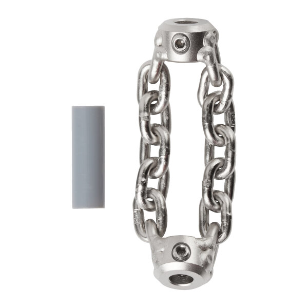 HSFSM-SC - 50 mm Standardkette für M18™ Hochgeschwindigkeitsmaschine mit biegsamer Welle zum Entkalken von Abflüssen